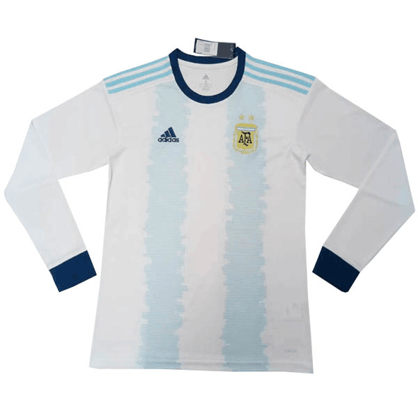 camisetas de argentina manga larga primera equipacion 2020